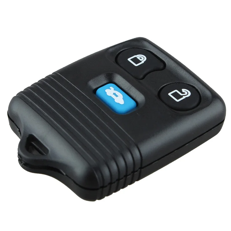 

MAYITR 3 Button Replacement 433Mhz Remote Key Keyless Entry Fob Clicker for Ford Transit MK6 2000-2006 Connect