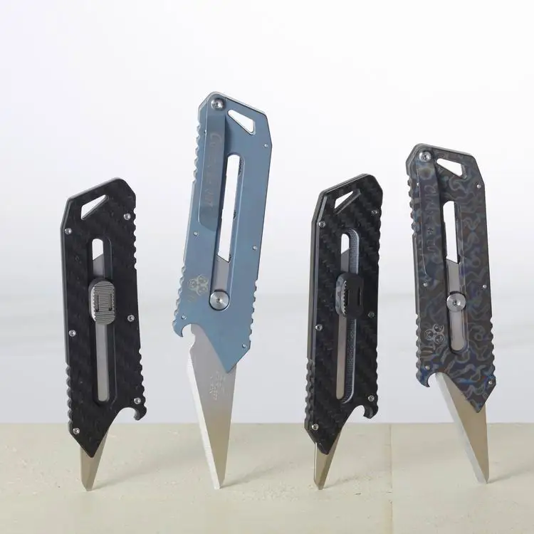 EDC Outdoor Multi Tool Titanium Alloy Tactical EDC Pocket Cutting Tools Mini Knife Knives Camping Survival Tools Christmas gift