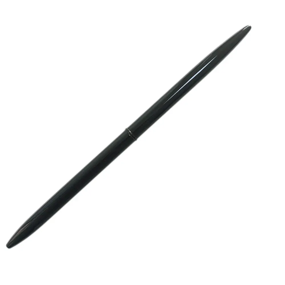 Black Шариковая ручка, металлический инструмент для письма, подарки, офисные канцелярские принадлежности, школьные новинки, принадлежности для студентов, обучения - Цвет: Black