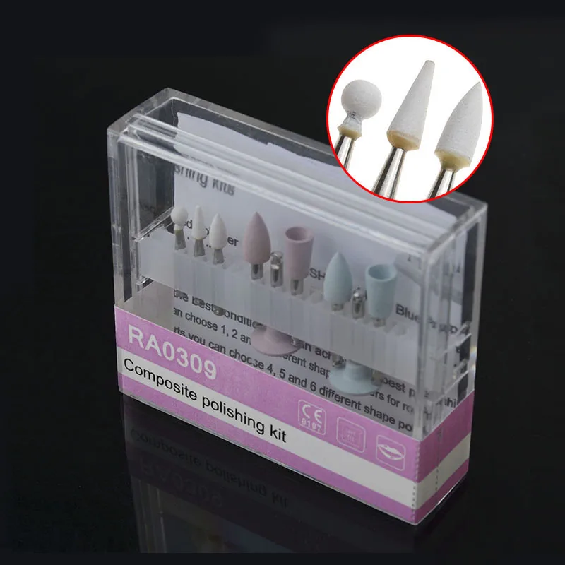 1 Набор Стоматологическая композитная Полировка Для низкоскоростных наконечников комплект углов RA0309 гигиена полости рта полировальные наборы для зубов