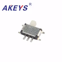 30 шт. MSKT-12C00 мини скользящий переключатель 1P2T SPDT 7 pin SMD SMT мини тумблеры желтый белый