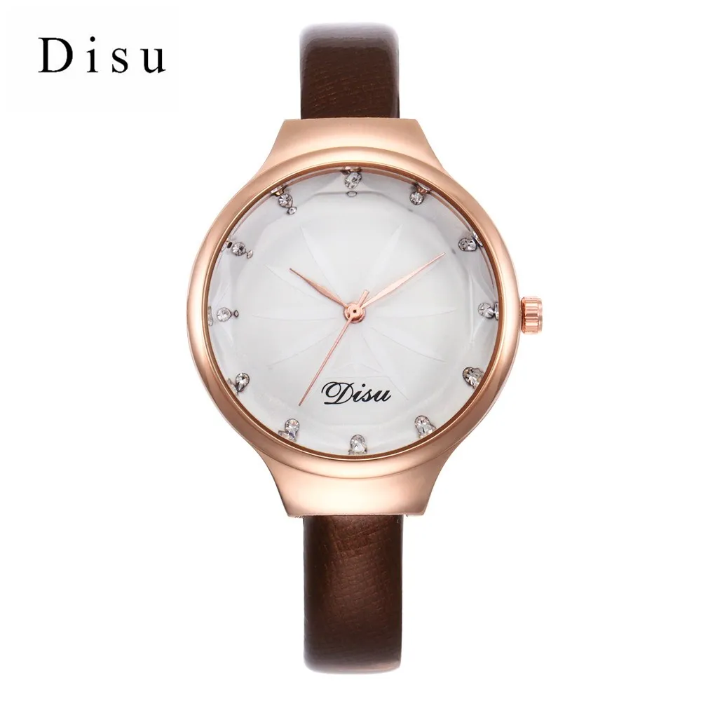 

Women Watch Brand Girls Female Models Fashion Thin Belt Rhinestone Leather Watches Ladies Quartz Wrist Watch Relogio Feminino