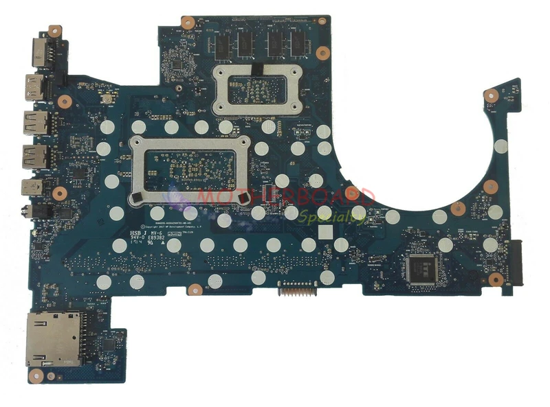 Vieruodis для материнской платы ноутбука hp для envy 17-AE 17T-AE с I7-7500U cpu 940M X 4GB GPU 925397-601 925397-001 925397-501