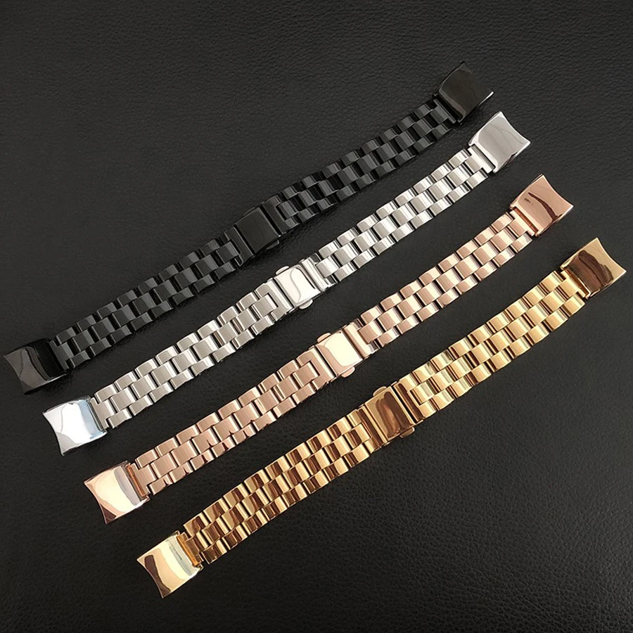 Металлический ремешок для часов Honor Band 4 браслет из нержавеющей стали Huawei 4/5 | Отзывы и видеообзор -32997136255