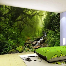 Peintures Papier Peint Forêt Achetez Des Lots à Petit Prix Peintures