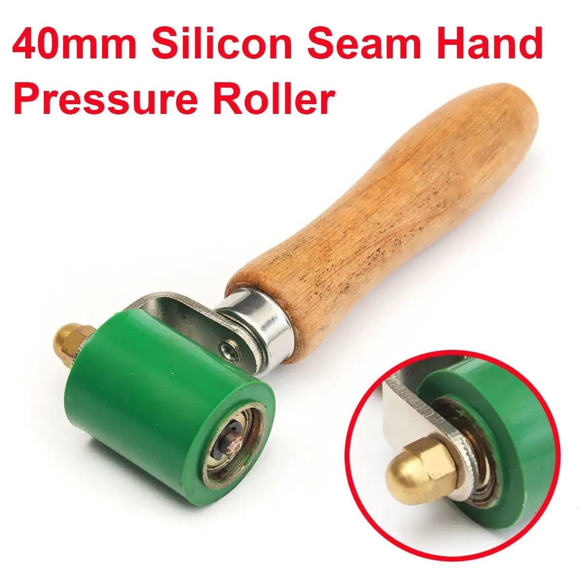 40mm Silicone Seam Ball Bearing Pressure Seam Rollers Hand Pressure