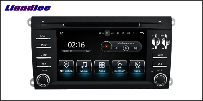 Liandlee Car Multimedia Player NAVI For Porsche Cayenne E1 2002~2010 Car Touch Screen System Radio TV DVD Stereo GPS Navigation 11