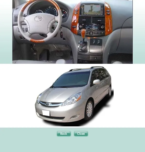 

frame+Car DVD Player android 7.1 autoradio touch screen GPS Navigation Headunit for TOYOTA SIENNA 2004-2010 stereo tape recorder