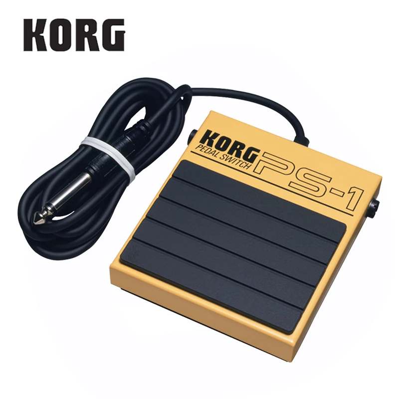 Korg PS-3/PS-1 одномоментальный Педальный переключатель для midi-клавиатуры, синтезаторов, тональных модулей и барабанных машин