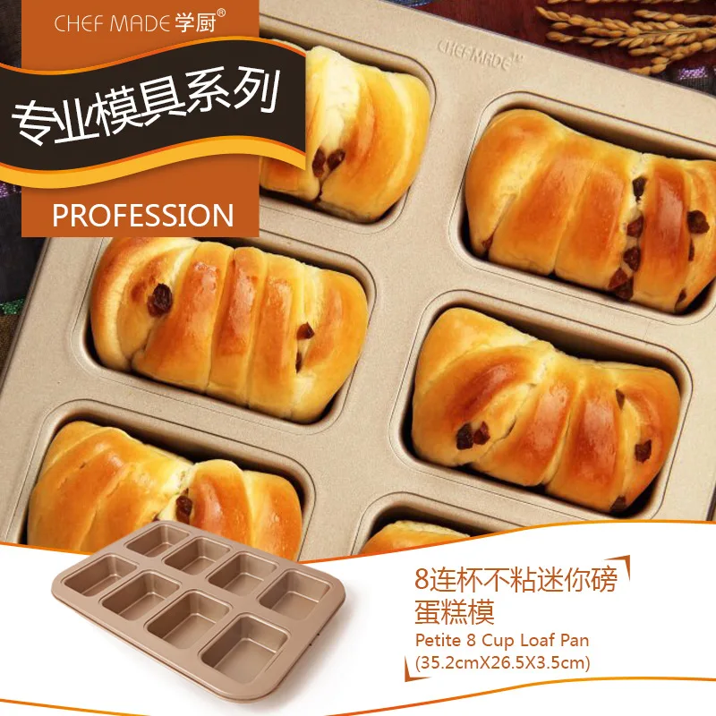 

Chef Made Baking Pan Home Bakeware Cake Molds Pans Chips Cook Diy Bread Mold Baking Tin Dish Bundt Cake