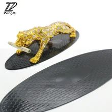 ZD 1X приборной панели автомобиля силиконовая "Овал-коврик для Peugeot Volvo Opel Nissan Qashqai HONDA CIVIC ACCORD лада granta аксессуары