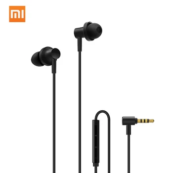 

Original Xiaomi QTEJ03JY Hybrid Dual Drivers Earphones Wired Control Earbuds with Microphone Noise Cancelling Voice Control