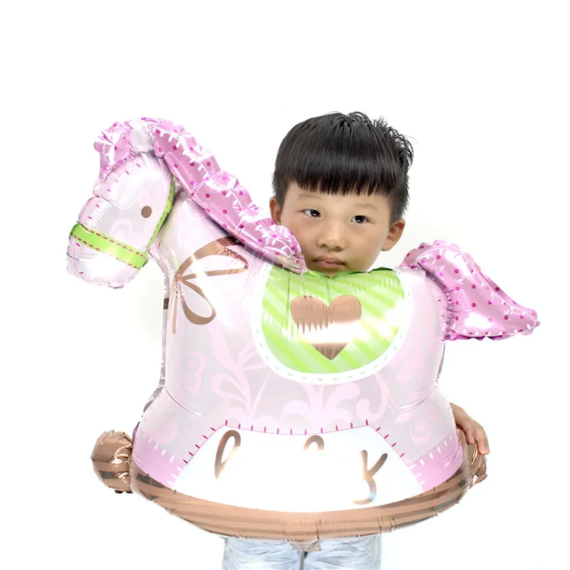 L pink horse