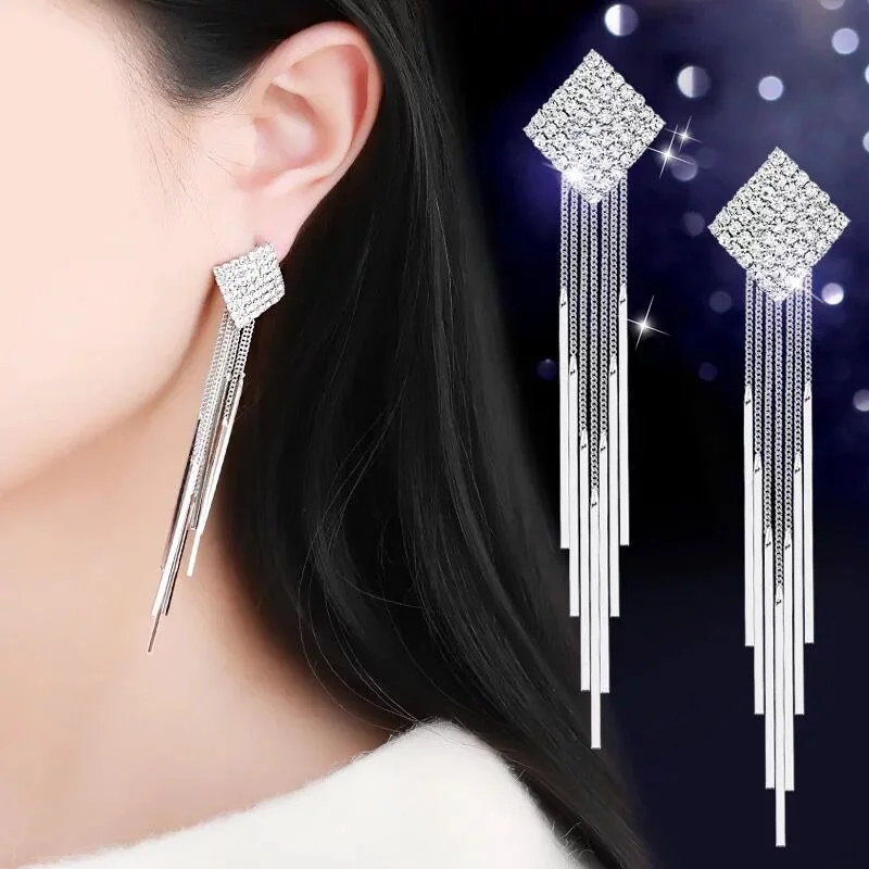 Earrings For Women Long Statement Earrings Fashion Jewelryin Stud