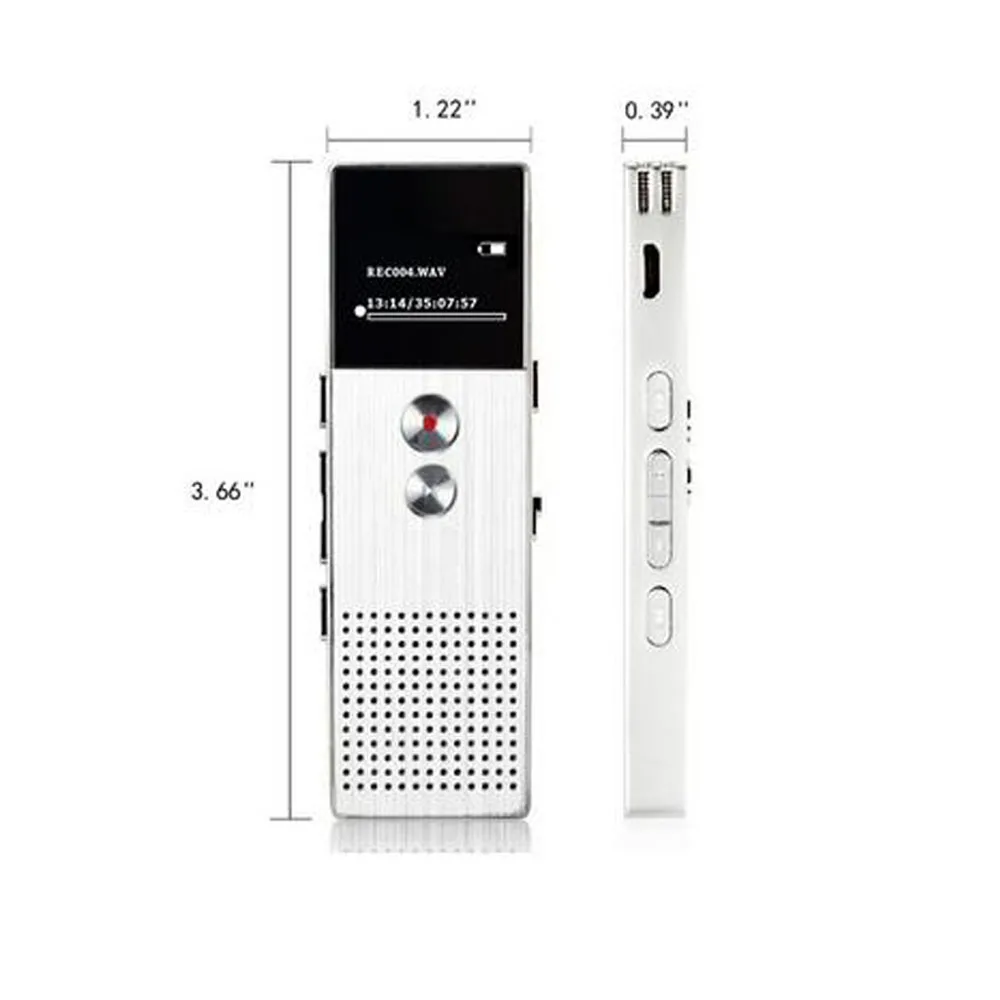 Новинка запись голоса C6 FM 8 гб мини зажим спортивный MP3 музыкальный плеер USB флеш