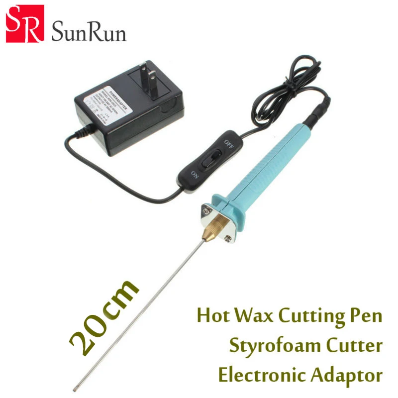 

Hot Knife Styrofoam 1Pcs 20CM Pen Cutter CUTS FOAM KT Board WAX Cutting Machine Electronic Voltage Transformer Adaptor Eu plug