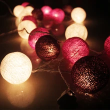 Ручной креативный светильник ing в тайском стиле, шар, ночник, светильник для праздника, вечеринки, комнаты, украшения, фонарь, струнный светильник s