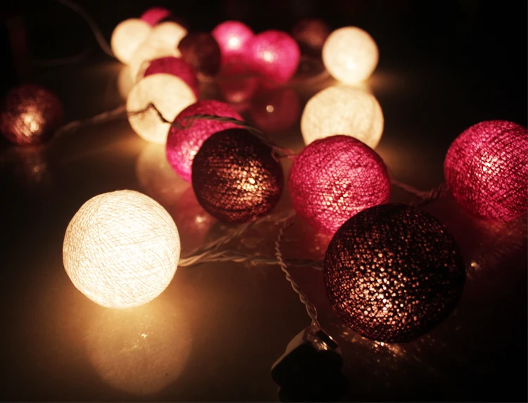 

Hand Lines Creative Lighting Thailand Style Ball Lamp Night Light Holiday Party Room Decorations Lantern String Lights