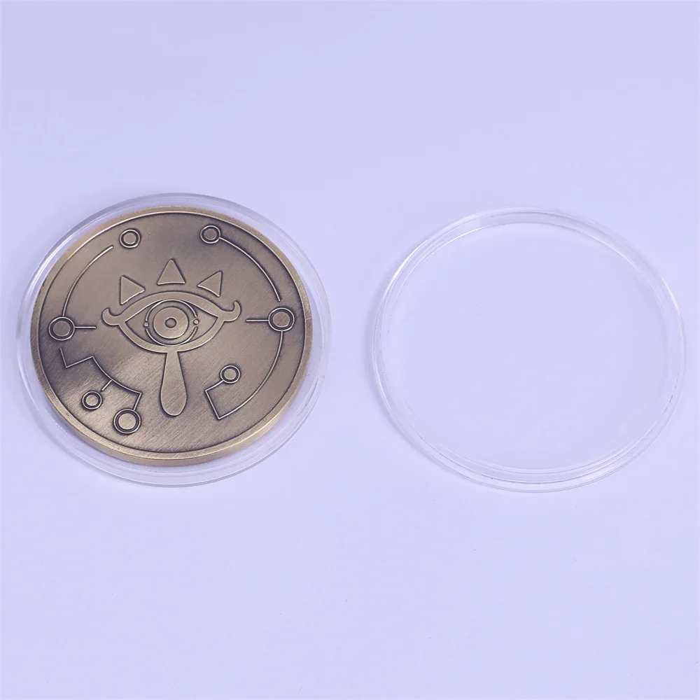 Hot Game The Legend of Zelda Cosplay Breath of the Wild Special Collectible Coin Handmade New Halloween Party (7)