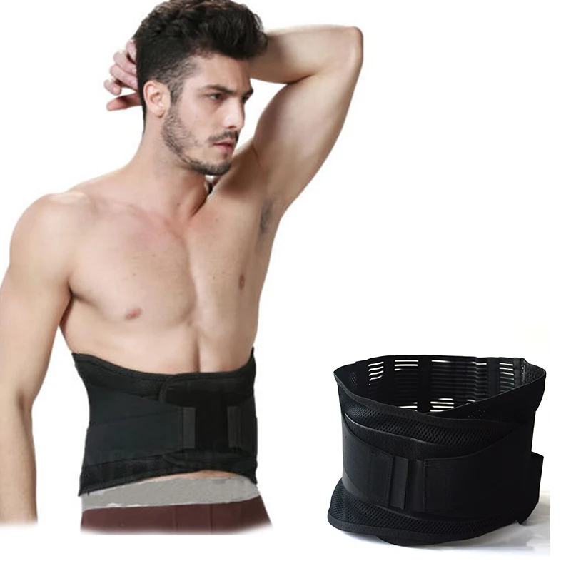 

Back Brace for Men Women Plus Size XXL Breathable Metal Support Posture Brace Corrector Relieve Lower Back Pain Orthopedic Y015