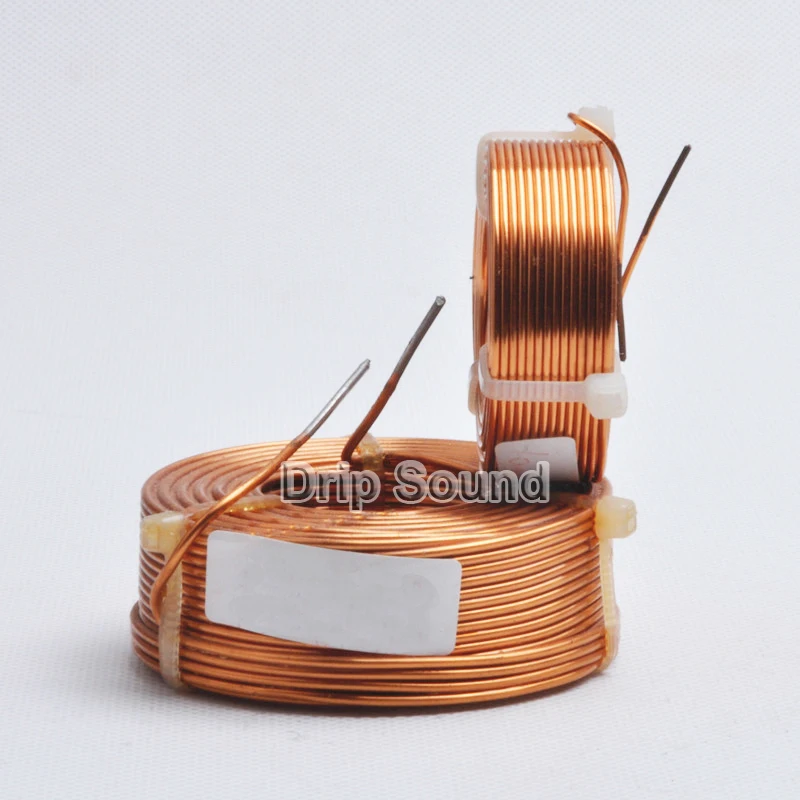 

1pcs 1.5mm 1.5mH-3.8mH Speaker Crossover Audio Amplifier Inductor 4N Oxygen-Free Copper Wire Coil #Copper