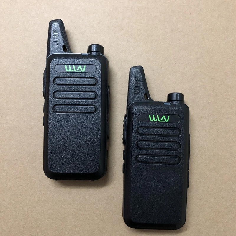 Дешевое УВЧ радио WLN KD-C1 2 Вт/0 5 Вт Высокая/Нижняя Регулируемая двухсторонняя рация