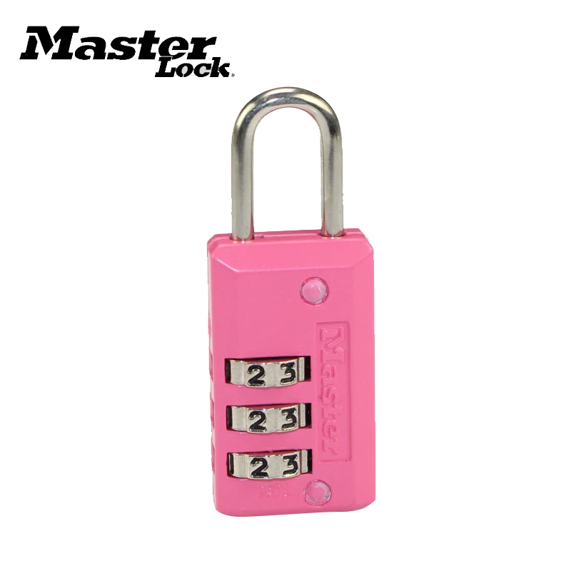Master Lock Keyed Padlock Password Smart for Lock code for a Suitcase Combination Lock for bag Carousel gym locker lock Mini (6)