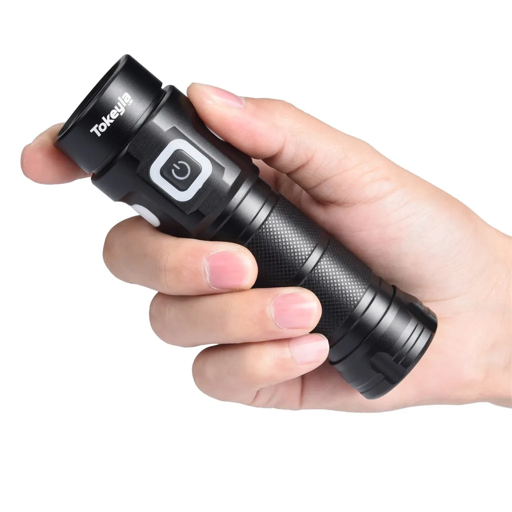 

Portable XML-L2 Outdoor USB LED Flashlight Torch Bright Charge with USB water-proof Light powerful function in searching #Y25