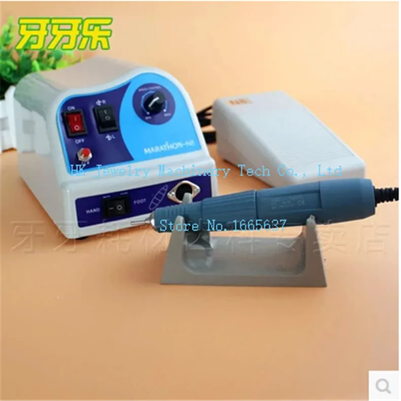 Goldsmith Jewelry Tools 100W 45000rpm Dental Polisher Micro Motor MARATHON Micromotor N8 | Украшения и аксессуары