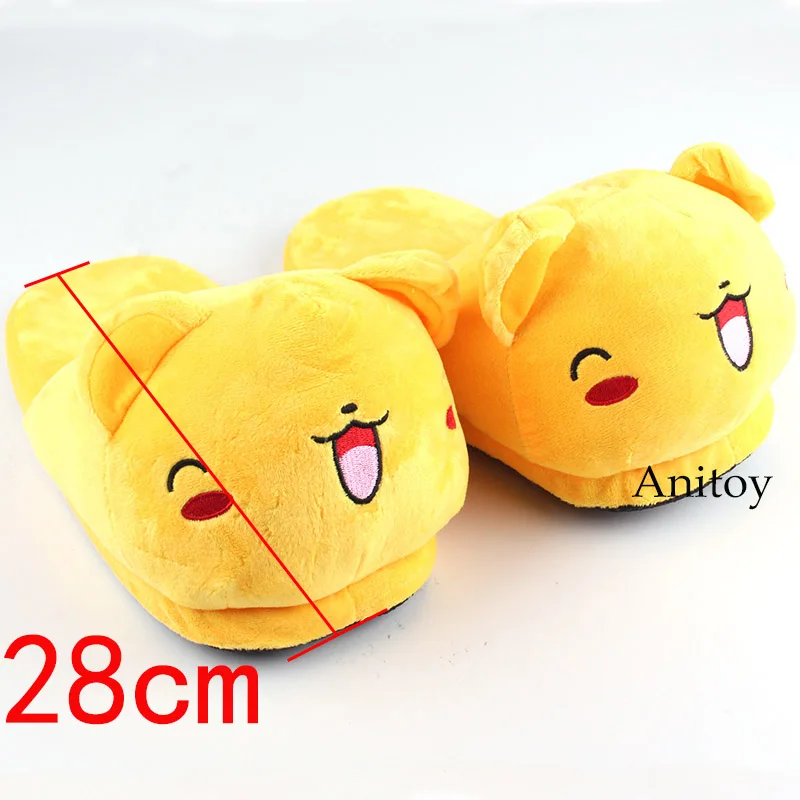 

Anime Card Captor Sakura Clear Card Kero Adult Plush Slippers Winter Indoor Warm Shoeswomen Winter Shoes Girls Soft Stuffed Toys