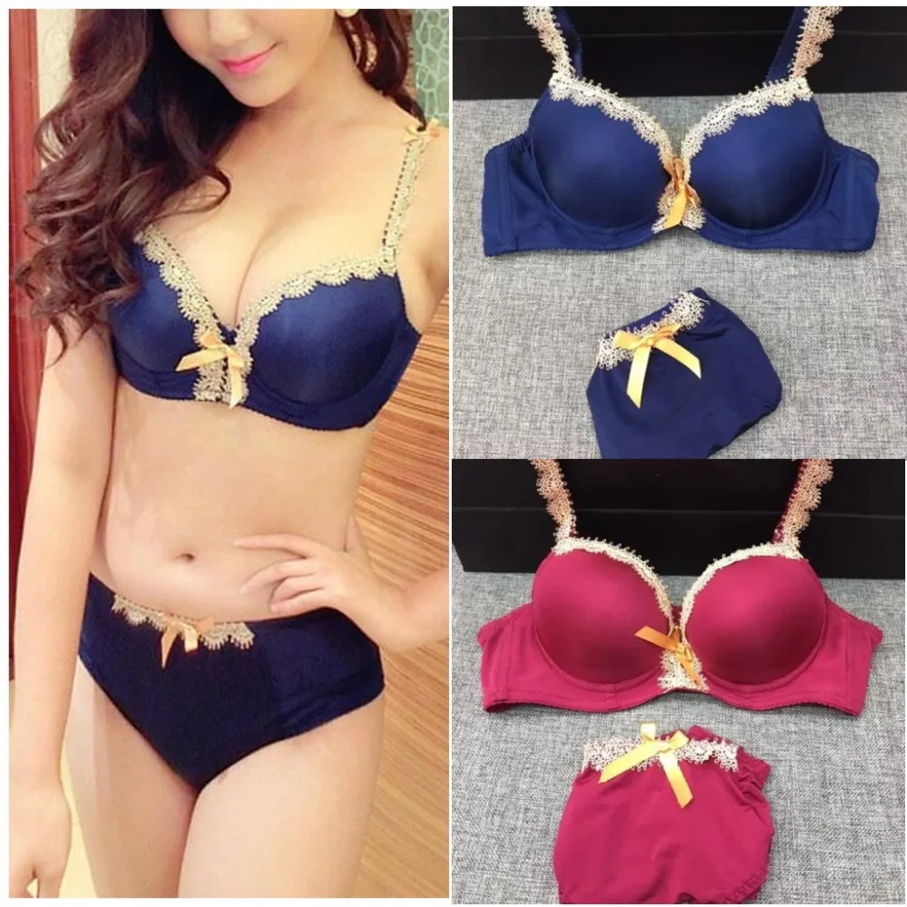 Сексуальный кружевной бюстгальтер комплект нижнего белья пуш-ап сексуальный