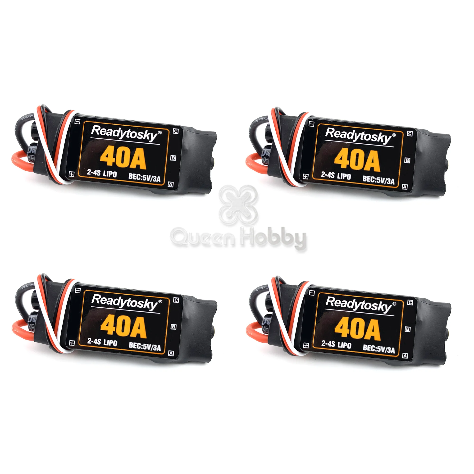 Электронный регулятор скорости 2 4S 40A ESC с 5 В 3A BEC для F450 S500 X500 Радиоуправляемый