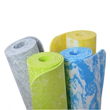 New Design TPE 6 mm Non-Slip Yoga Mat Exercise Fitness Mat Lose Weight Eco-friendly TPE Yoga Mat 185*62*0.6 cm Body Building