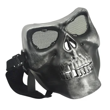 

Black Airsoft Full Face Protect Death Skull Safety Mask Zoom Enlarge Sell one like this Black Airsoft Full Face Protect Death