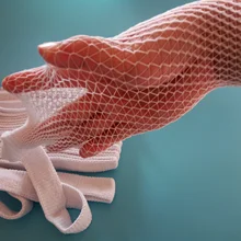 1 шт. 7#1 коробка медицинский марлевый бандаж фиксирующий цилиндрический сетчатый обруч эластичный марлевый песочные часы Рыбная сетка повязка рулон