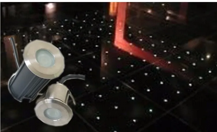 Preço de Atacado Enterrado Lâmpada Subterrânea Inground Luz Ac12v Branco Quente Light Underground 3 w Led 13 Lâmpada LED Subterrânea Lâmpada LED Inground Luz