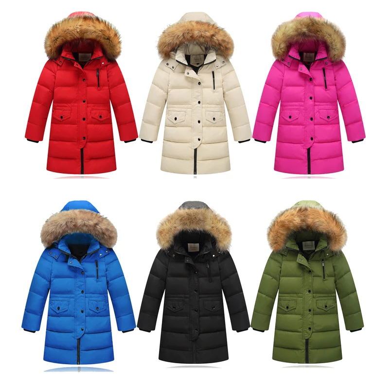 Baby Boy Girls down Jacket 2018 Winter Jacket For Girls Coat Kids Warm Fur Hooded Outerwear Coat Children Jacket Girls Clothes цена Baby Boy Girls down Jacket 2018 Winter Jacket For Girls Coat Kids Warm Fur Hooded Outerwear Coat Children Jacket Girls Clothes цены онлайн