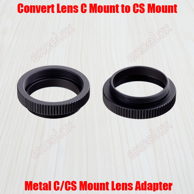 3PCS/Lot 5mm C to CS Mount Lens Adaptor C-CS Spacer Extension Tube