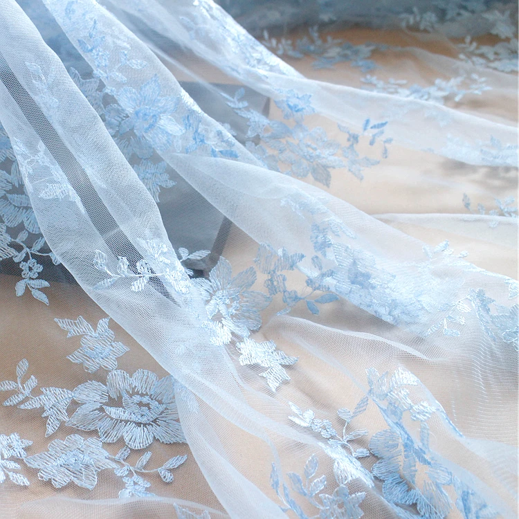 

High Quality African Cord Lace Wedding Background Cloth Fabric Stage Diy Craft Dress Skirt Accessories Embroidery Lace L1351
