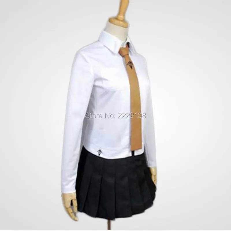 Дешевый новый костюм для косплея Supre DanganRonpa 2 Dangan Ronpa KyoKo Kirigiri школьная форма