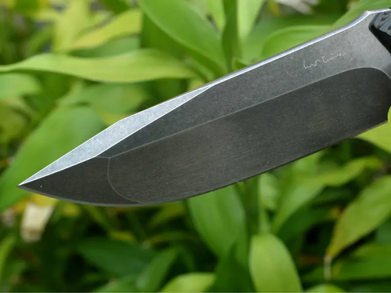LW SEEKER 2 охотничий нож походные ножи для выживания 61Hrc сатин/камень мыть, VG-10 сталь углеродное волокно ручка с K оболочка