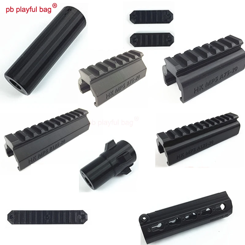 

Outdoor sports jinming MP5 water bullet gun modified MP5F lightweight tactics wood 3D plastic printing accessories OB08
