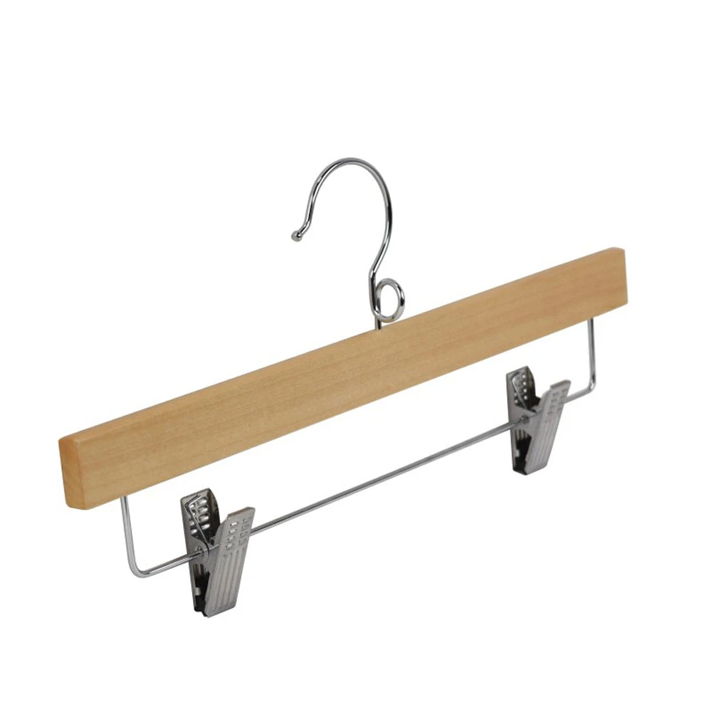 Proman Products Kascade Wooden Straight Hanger With Hook - Natural (2)