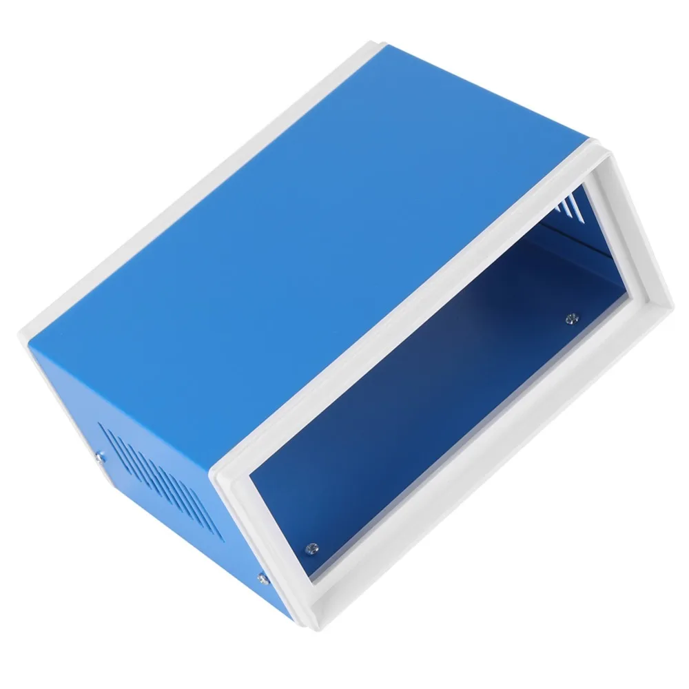 Пластиковые железные Металлические DIY Распределительная коробка корпус проект чехол корпуса для электроники 170x130x80 мм