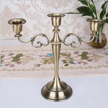 

Hot Sale Silver/Gold/Black/Bronze Metal Cheap Candle Holder 5-arms/3-arms Candle Stand Wedding Candlestick Candelabra