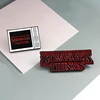 Positive Label Toilet Paper Brooch I BELIEVE Dialogue Symbol STRANGER THINGS Friend Enamel Pin Jeans Badge Punk Creative Jewelry ► Photo 3/6