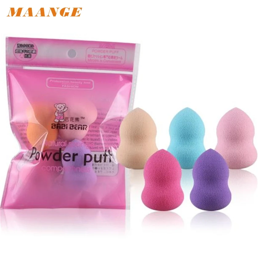 

5PCS Pro Beauty Makeup Foundation Puff Multi Shape Sponges jan7