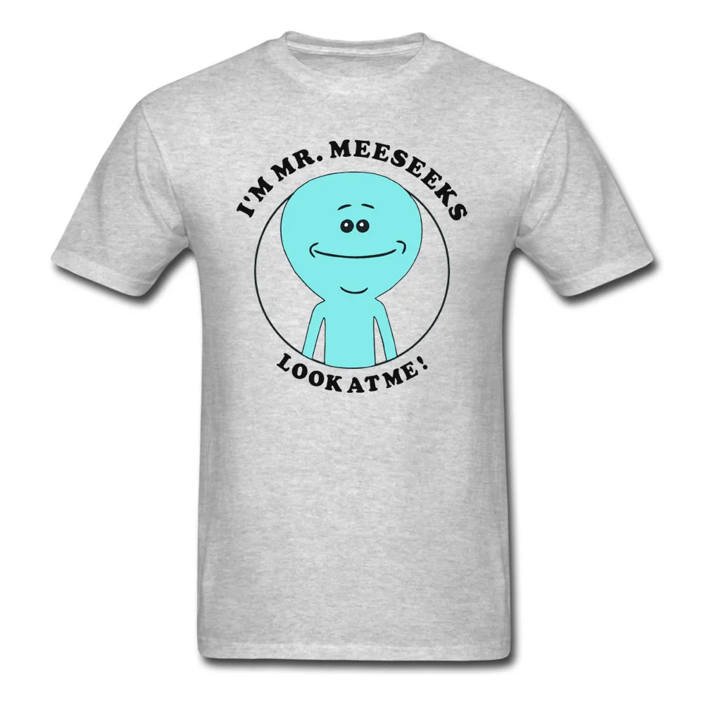 Men Gray Я мистер мезэкс, посмотрите на меня! Мужская и женская хлопковая рубашка с принтом размер USA размер США - Цвет: Men Gray