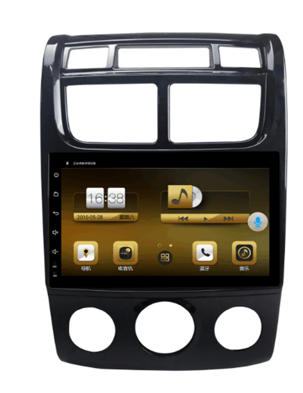 Best TOPNAVI Android 6.0 2G+32GB Car PC Multimedia Auto Player Audio For KIA Sportage 2007-2016 Manual Stereo GPS Navigation NO DVD 10