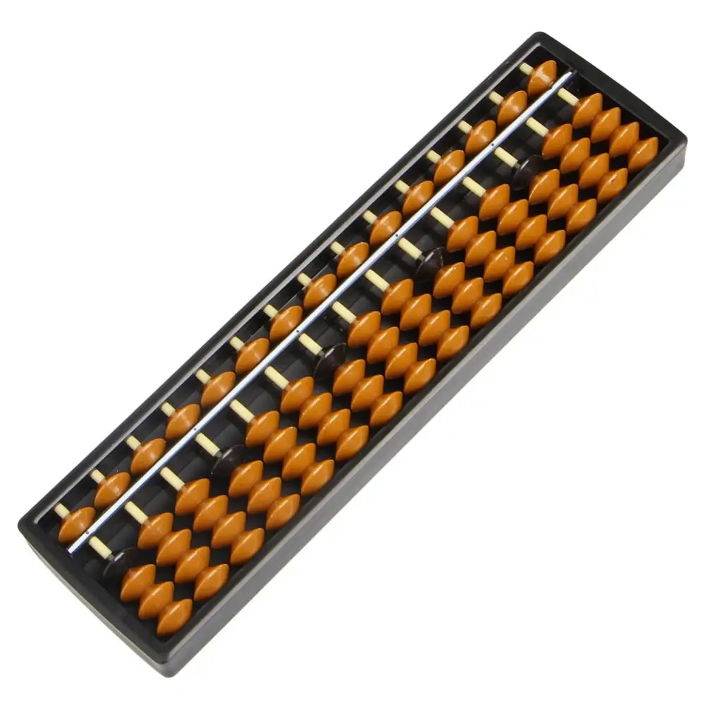 

Plastic Abacus 15 Digits Arithmetic Tool Kid's Math Learn Aid Caculating Toys